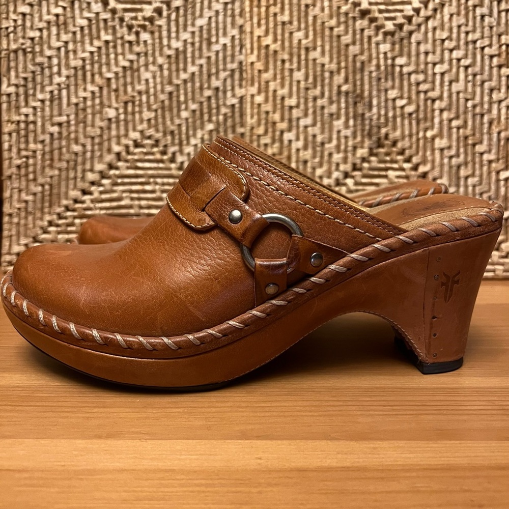 Frye boot mules